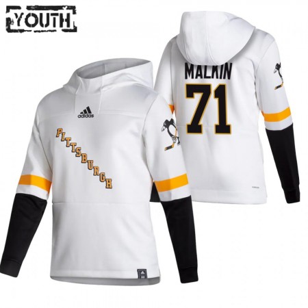 Pittsburgh Penguins Evgeni Malkin 71 2020-21 Reverse Retro Sawyer Hoodie - Criança